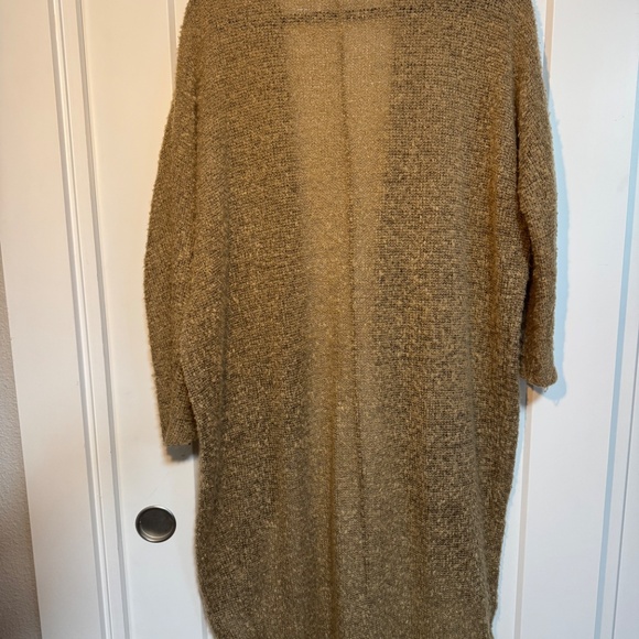 Silence + Noise Open Cardigan – Brown, Medium - Picture 4 of 4